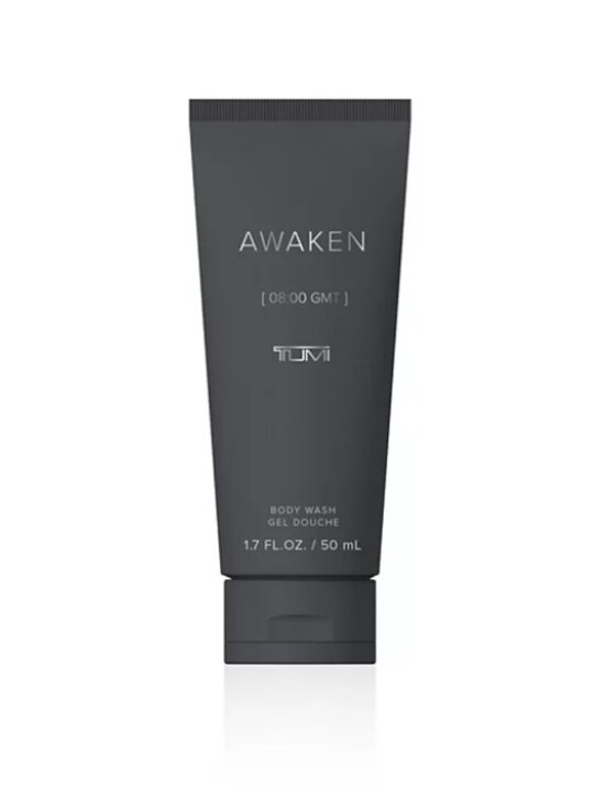 TUMI Awaken 08:00 GMT Body Wash,Citrus Woody Aromatic Cedar-Travel50ml,1.7oz-NEW - Picture 9 of 12